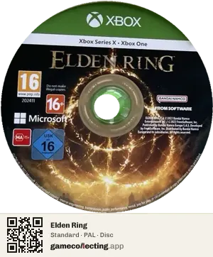 Elden Ring Xbox Series X, PAL disc