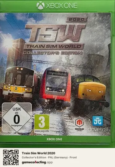 Train Sim World 2020 Xbox One, Germany box front