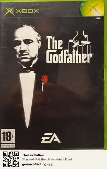 The Godfather Xbox, Nordic countries box front