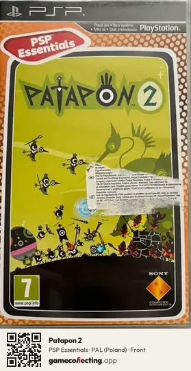 Patapon 2 PlayStation Portable, Poland box front