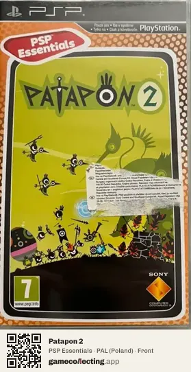 Patapon 2 PlayStation Portable, Poland box front