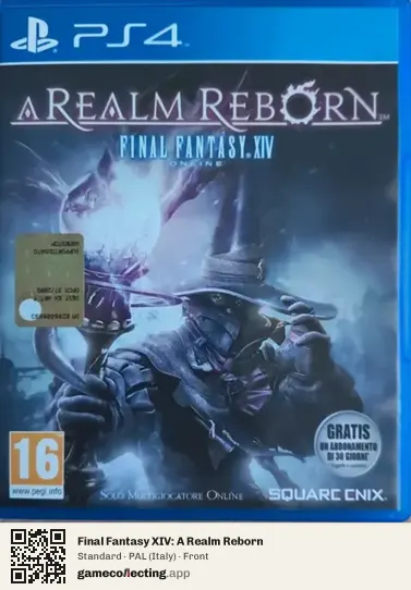 Final Fantasy XIV: A Realm Reborn PlayStation 4, Italy box front