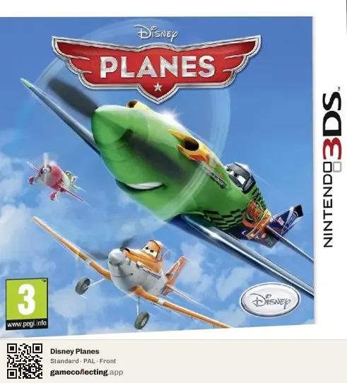 Disney Planes Nintendo 3DS, PAL box front