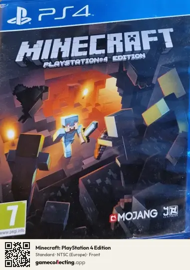 Minecraft: PlayStation 4 Edition PlayStation 4, Europe box front