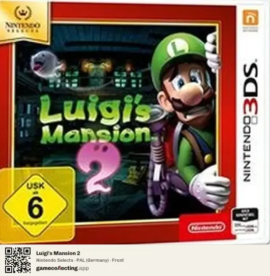 Luigi's Mansion 2 Nintendo 3DS, Germany box front