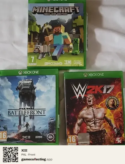 XIII Xbox One, PAL box front
