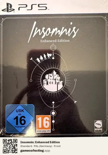 Insomnis: Enhanced Edition PlayStation 5, Germany box front