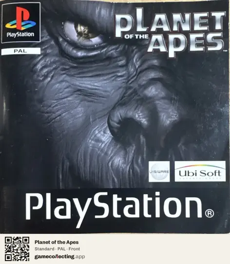 Planet of the Apes PlayStation, PAL box front