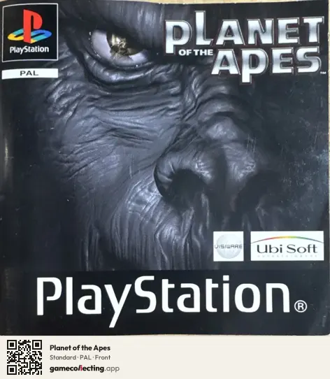 Planet of the Apes PlayStation, PAL box front