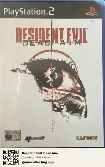 Resident Evil: Dead Aim PlayStation 2, PAL box front