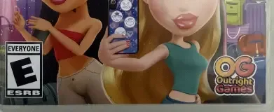 Bratz: Flaunt Your Fashion, the ESRB box on its front