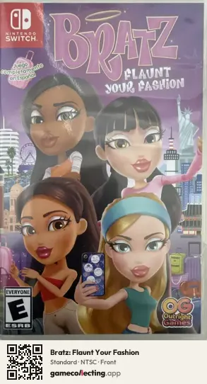 Bratz: Flaunt Your Fashion Nintendo Switch, NTSC box front