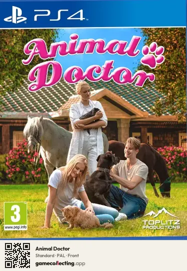 Animal Doctor PlayStation 4, PAL box front