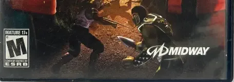 Mortal Kombat: Shaolin Monks, the ESRB box on its front