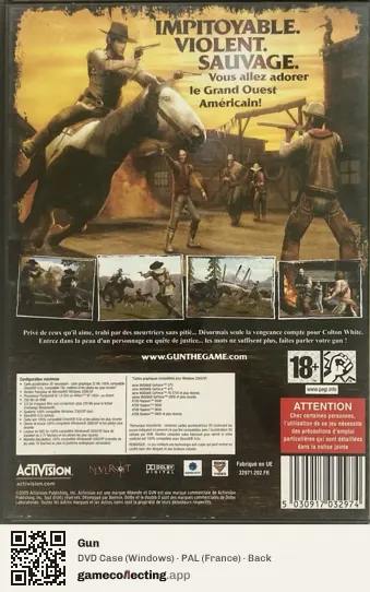 Gun Computer, France box back