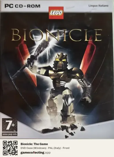 Bionicle: The Game Computer, Italy box front