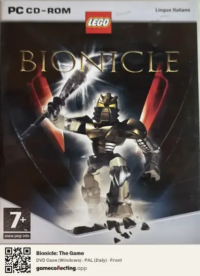 Bionicle: The Game Computer, Italy box front