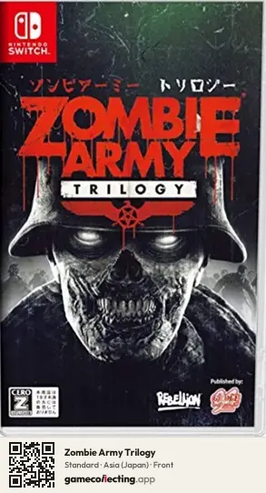 Zombie Army Trilogy Nintendo Switch, Asia box front