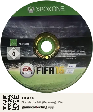 FIFA 16 Xbox One, PAL disc