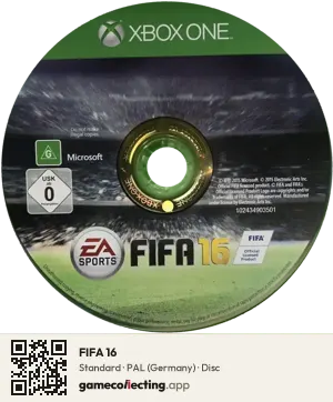 FIFA 16 Xbox One, PAL disc