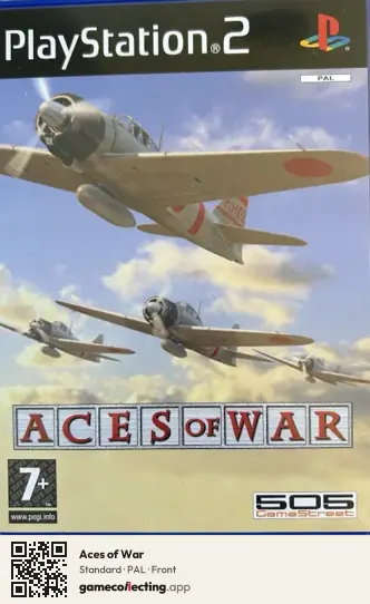 Aces of War PlayStation 2, PAL box front
