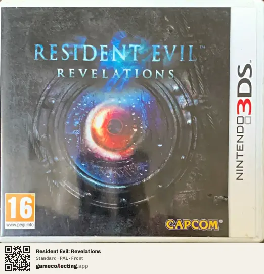 Resident Evil: Revelations Nintendo 3DS, PAL box front