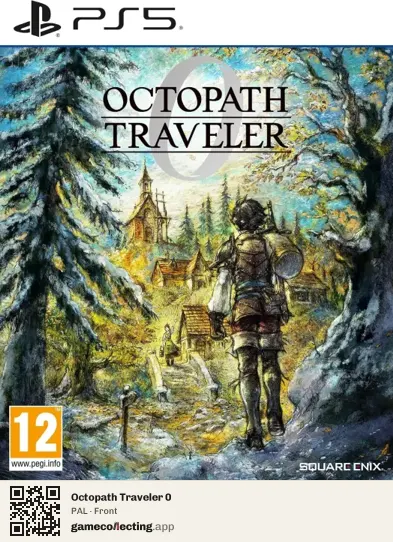 Octopath Traveler 0 PlayStation 5, PAL box front