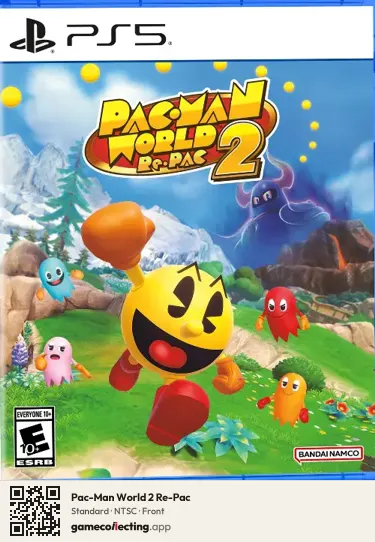 Pac-Man World 2 Re-Pac PlayStation 5, NTSC box front