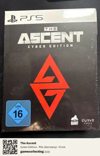 The Ascent PlayStation 5, Germany box front