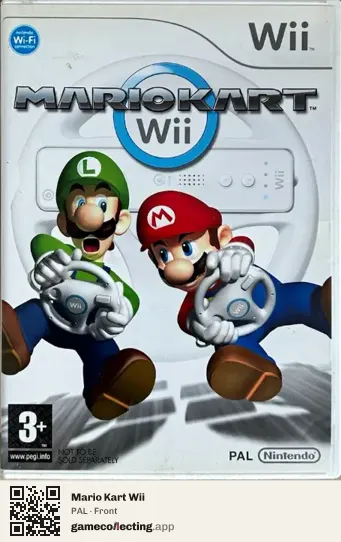 Mario Kart Wii Nintendo Wii, PAL box front