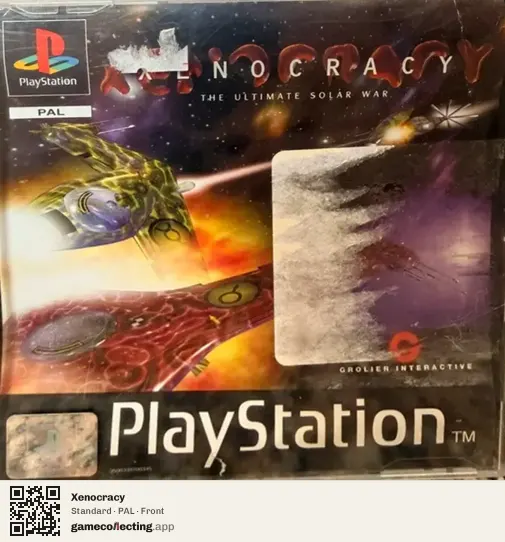 Xenocracy PlayStation, PAL box front