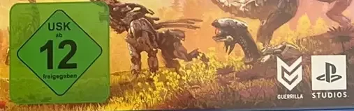 Horizon Zero Dawn Remastered, the USK square on its front