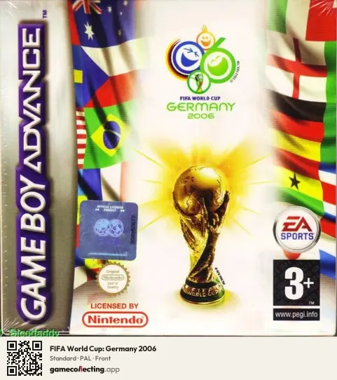 FIFA World Cup: Germany 2006 Game Boy Advance, PAL box front