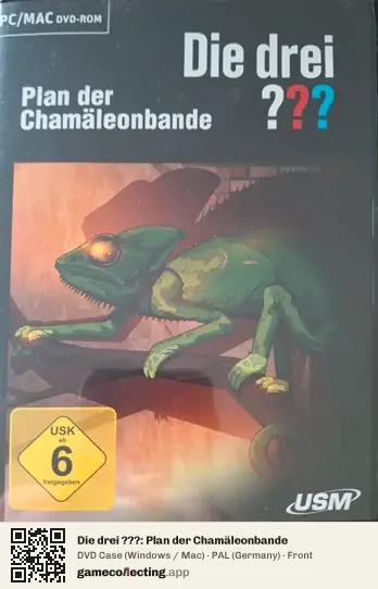 Die drei ???: Plan der Chamäleonbande Computer, Germany box front