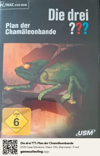 Die drei ???: Plan der Chamäleonbande Computer, Germany box front