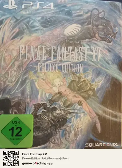 Final Fantasy XV PlayStation 4, Germany box front