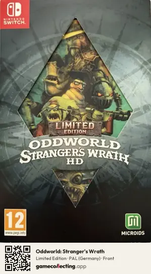 Oddworld: Stranger's Wrath Nintendo Switch, Germany box front