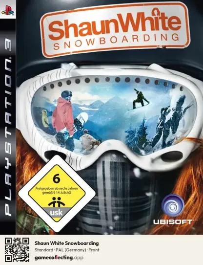 Shaun White Snowboarding PlayStation 3, Germany box front