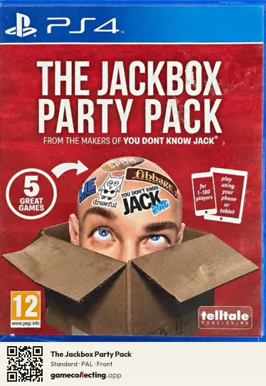 The Jackbox Party Pack PlayStation 4, PAL box front