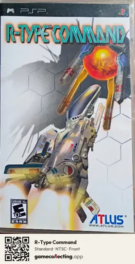 R-Type Command PlayStation Portable, NTSC box front