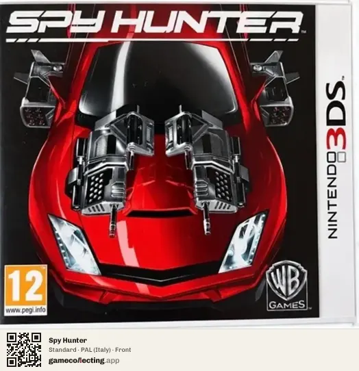 Spy Hunter Nintendo 3DS, Italy box front