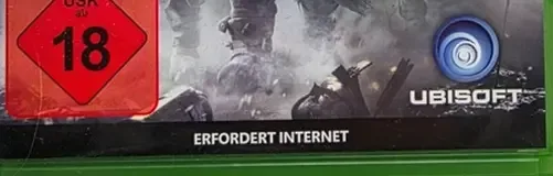 For Honor, the USK square on its front