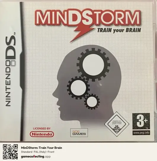 MinDStorm: Train Your Brain Nintendo DS, Italy box front