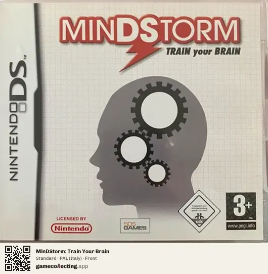 MinDStorm: Train Your Brain Nintendo DS, Italy box front