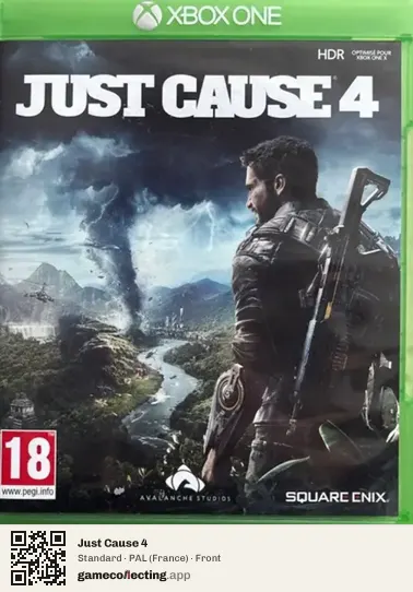 Just Cause 4 Xbox One, France box front