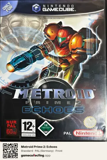 Metroid Prime 2: Echoes Nintendo GameCube, Germany box front