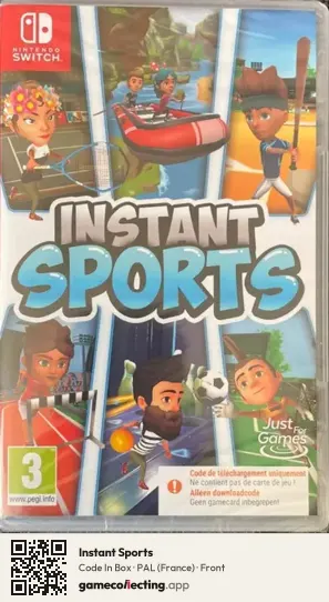 Instant Sports Nintendo Switch, France box front