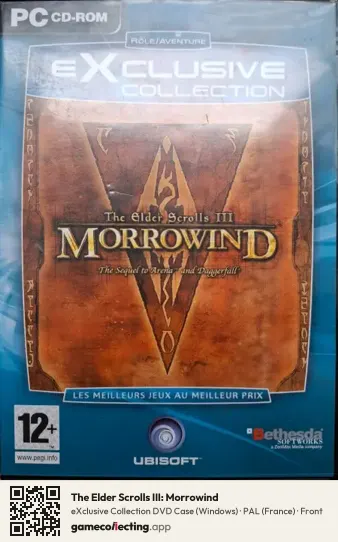 The Elder Scrolls III: Morrowind Computer, France box front