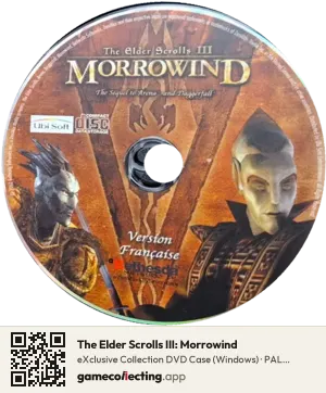 The Elder Scrolls III: Morrowind Computer, PAL disc