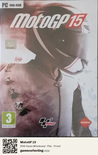 MotoGP 15 Computer, PAL box front